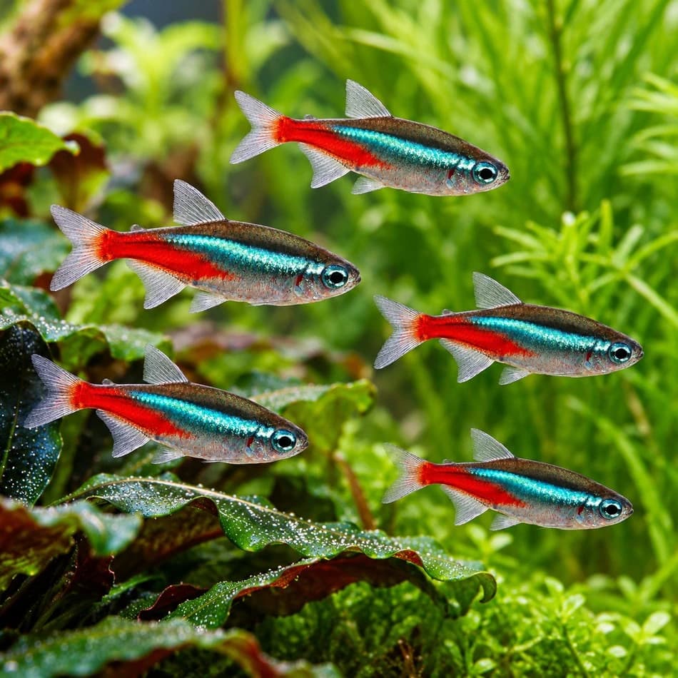 Green Neon Tetra India, buy Green Neon Tetra, Green Neon Tetra fish, Paracheirodon simulans, Green Neon Tetra aquarium fish, peaceful schooling fish for planted aquarium, small tetra fish India, South American freshwater aquarium fish, Green Neon Tetra care, Green Neon Tetra temperature and pH, Green Neon Tetra group size, live aquarium fish Bangalore
