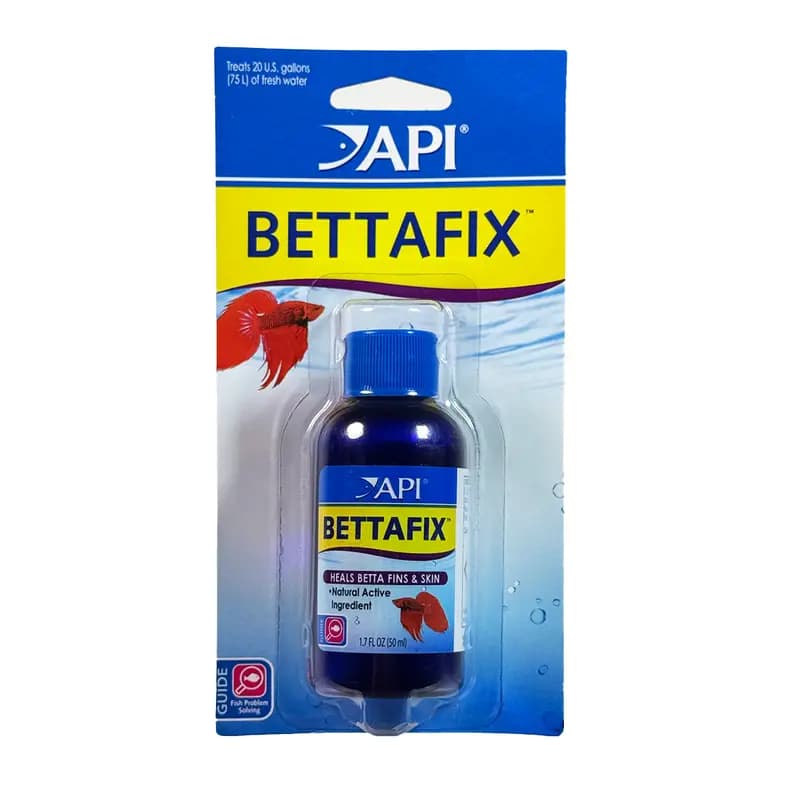 Buy API BettaFix Water Conditioner Online India, BettaFix fish medicine India, betta fin rot treatment, betta fish bacterial infection medicine, API BettaFix aquarium treatment, natural betta fish care product, betta wound healing conditioner, tea tree oil betta treatment