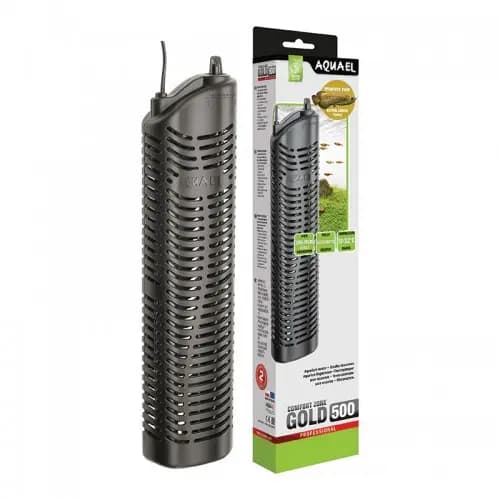 Buy Aquael Comfort Zone Gold 500w Heater, heaters are recommended for use in very large aquarium tanks