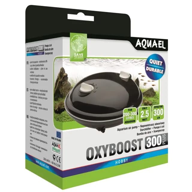 Buy Aquael Oxyboost Plus Aerator - Air Pump online, Oxyboost 150, Oxyboost 300, buy aerator for aquarium