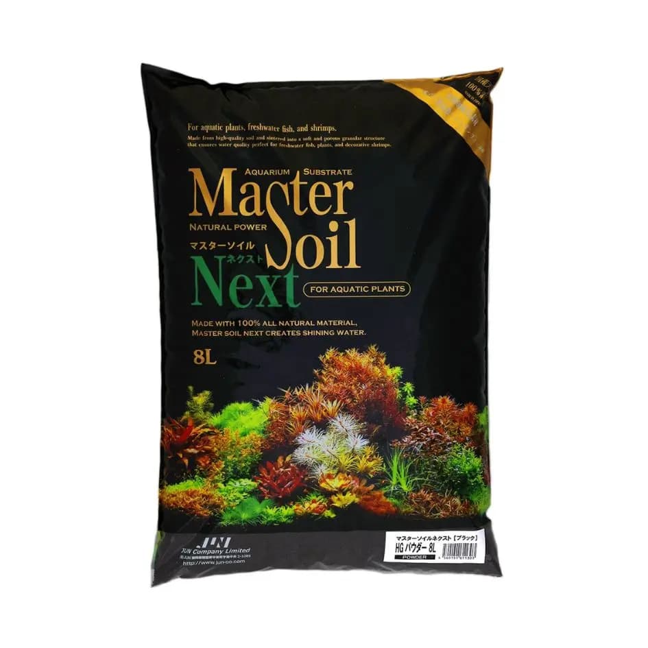 Buy Master Soil Black 8L, aquarium soil India, planted tank substrate, Japanese aquarium soil, shrimp tank soil, active substrate for aquascaping, aquarium soil for tropical fish, best aquarium substrate India, nutrient rich aquarium soil, Master Soil for planted tanks