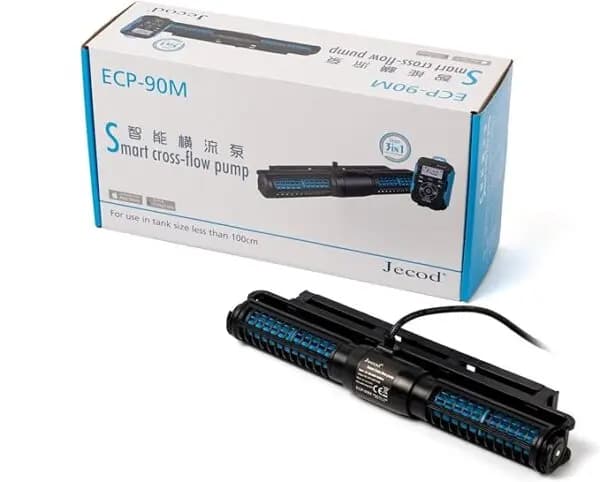 Jebao Jecod ECP-90M Cross‑Flow Pump Wave Maker - Jebao ECP-90M wave maker, cross flow pump aquarium, silent aquarium pump, WiFi controlled wave maker, 8000 LPH aquarium pump, 80 cm tank wave maker India, marine fresh water wave maker, Jebao wave maker app, aquarium wave action pump, compact aquarium pump India