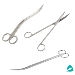 aquascaping scissors, available in straight, curvy and wavy styles. Best tool for trimming and maintaning planted aquarium