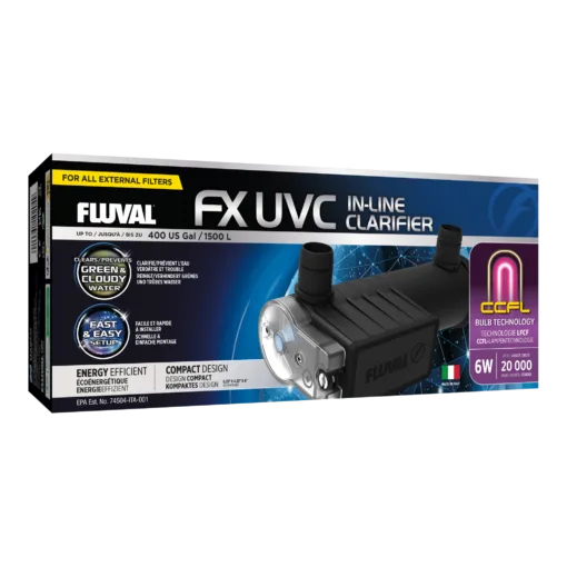 Fluval FX UVC In-Line Clarifier