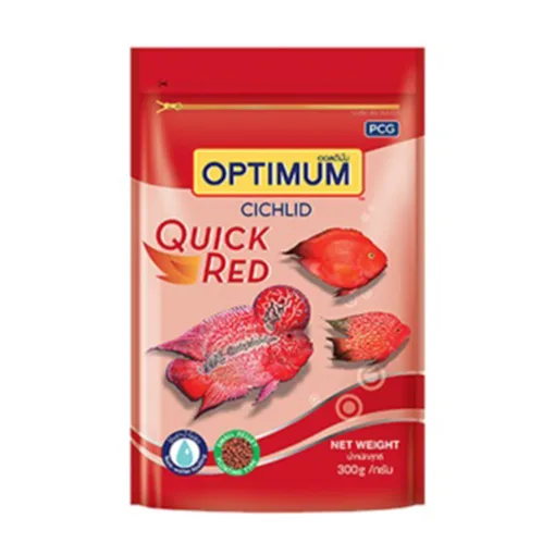 Optimum Cichlid Quick Red Fish Food