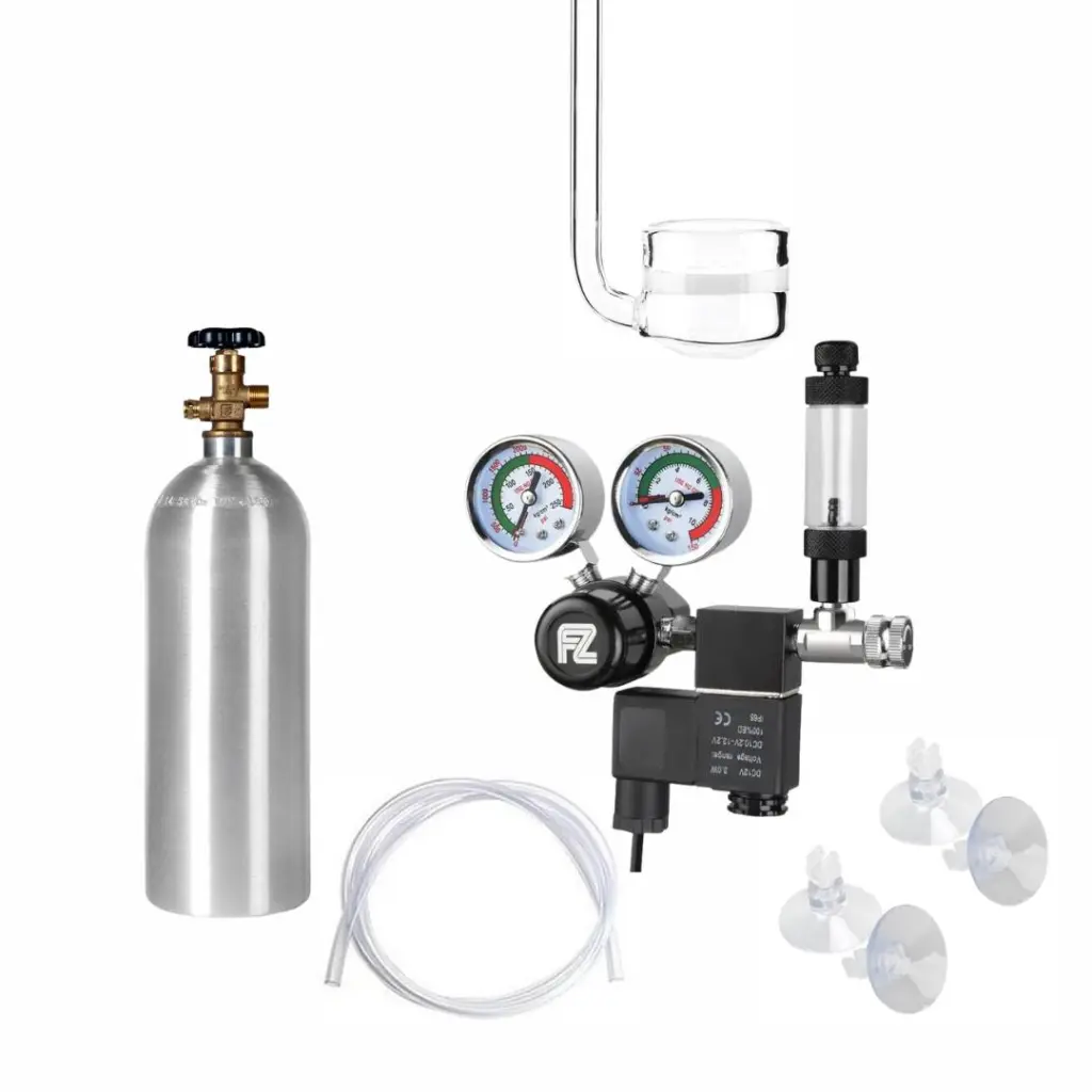 Complete CO2 Kit Aluminium Cylinder with FZone